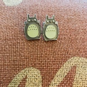 Cute Totoro earrings.